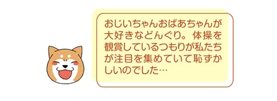 体操を鑑賞しているつもりが