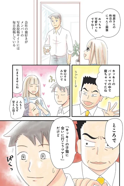 「カッキーの子猫に会いに行こうツアー」だけど