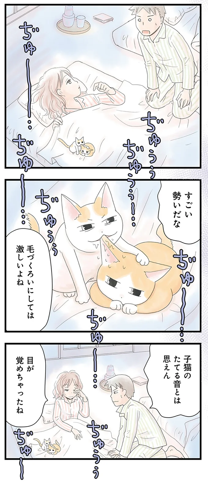 目が覚めちゃったね