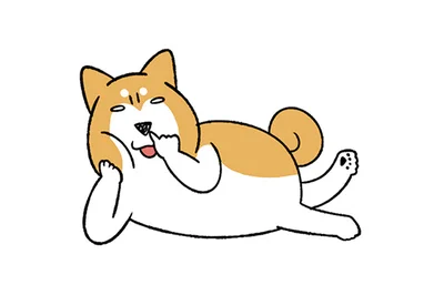 『うちう猫と柴犬』より