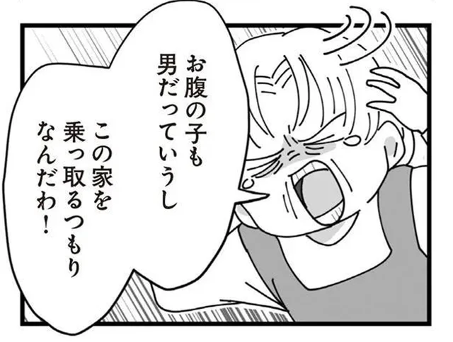 「この家を乗っ取るつもりだ」妊娠した嫁への義母の思い込み／長男の嫁ってなんなの？（15）
