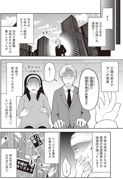 父の人生は病気との闘いの連続で