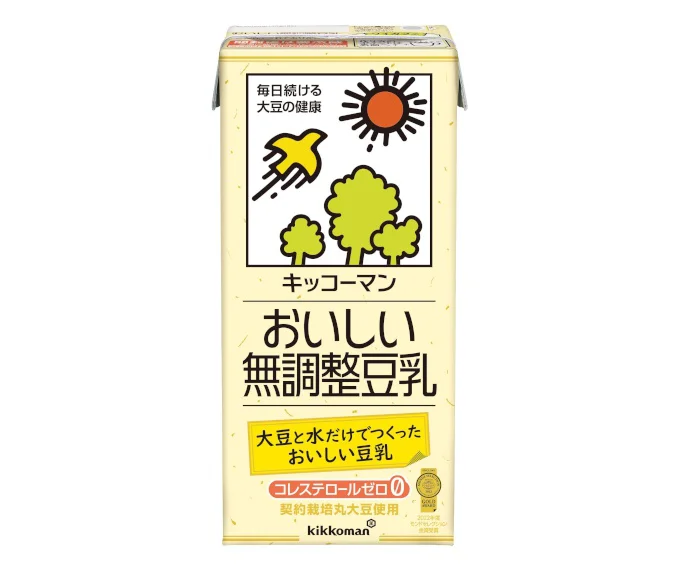 「キッコーマン おいしい無調製豆乳」