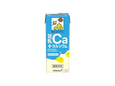 新発売の「キッコーマン 豆乳＋カルシウム」