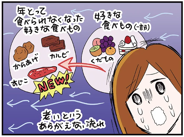 まさか加齢のせい!? 大好物を食べられなくなった女性の大きな悲しみ／気づいたら独身のプロでした（16）