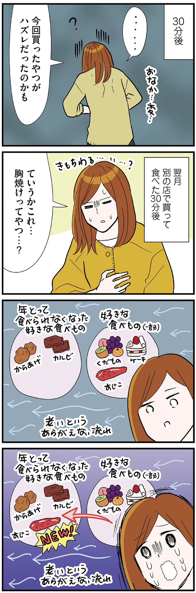 胸焼けってやつ…？