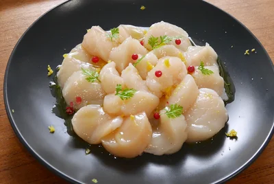 簡単に豪華見えするホタテのカルパッチョ