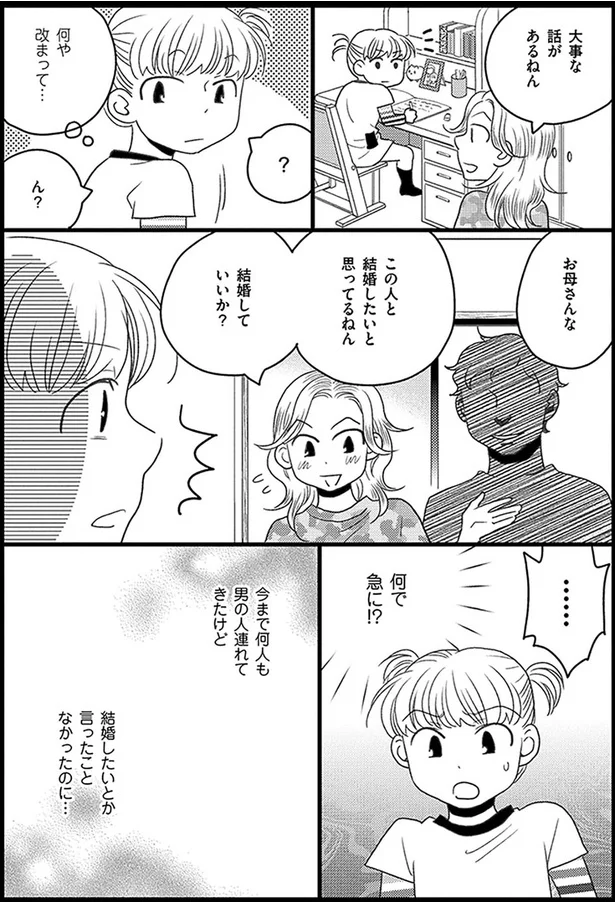 何や改まって…