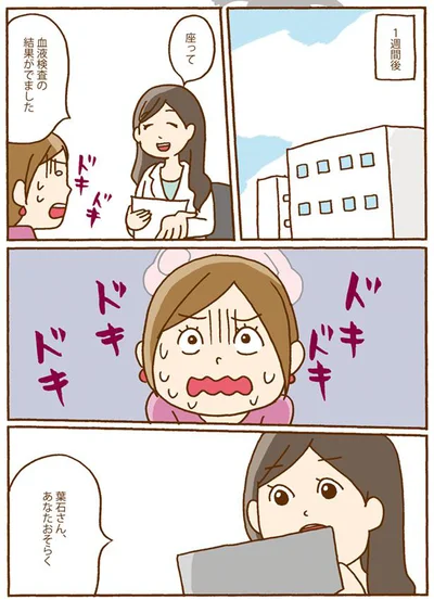 血液検査の結果がでました
