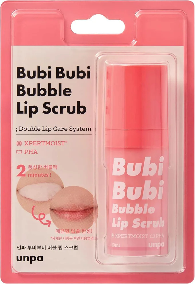 【unpa公式】UNPA Bubi Bubi Lip Scrub ブビブビ リップスクラブ