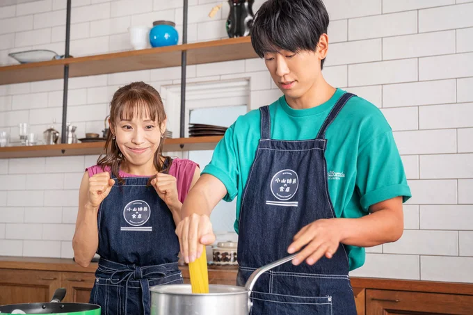 “パスタ、ブワ~”が楽しみすぎるチャーミングなみきママさん