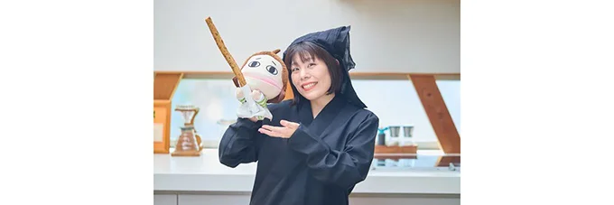 レタス山みどりさん操演:THIS IS パン 吉田結衣(吉本興業所属)