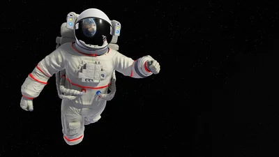 人が宇宙空間で活動するときに着る宇宙服