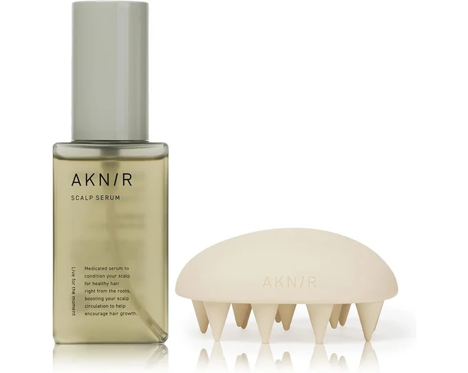 AKNIR 梨花 ヘアスカルプセラム 80ml + スカルプブラシ セット GIFT BOX仕様
