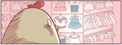 女の子の服…