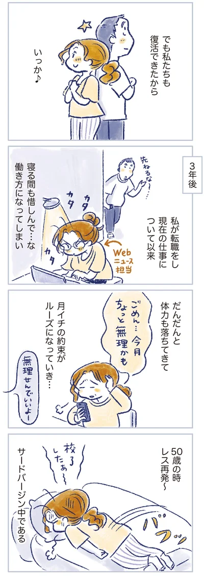 50歳の時レス再発～