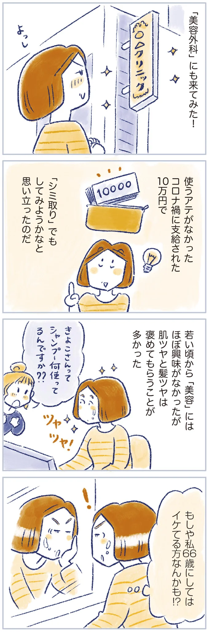 66歳にしてはイケてる方なんかも！？