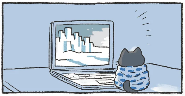 部屋も気持ちもキンキンに冷やして楽しむ！「ねこおじ」流、猛暑日の過ごし方／ねこに転生したおじさん3（8）