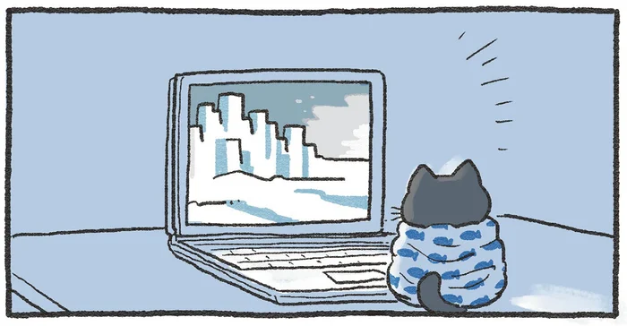 部屋も気持ちもキンキンに冷やして楽しむ！「ねこおじ」流、猛暑日の過ごし方／ねこに転生したおじさん3（8）