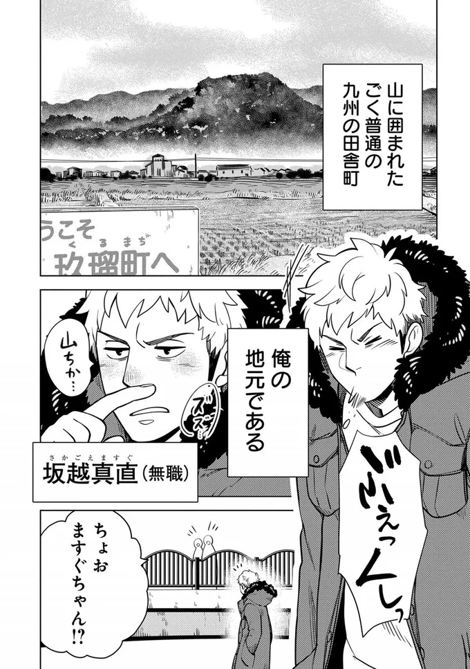 山に囲まれたごく普通の九州の田舎町