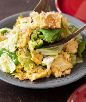 栄養満点＆タイパ最高の「厚揚げ」で作る簡単チャンプルー