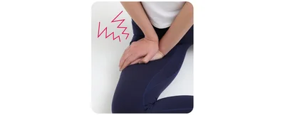 両手を重ねて圧を1点に集中