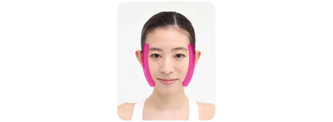 顔流しは顔の周辺からアプローチするのが大切