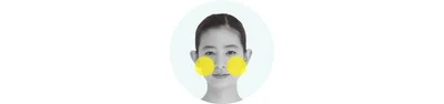 指の腹でしっかりとらえて