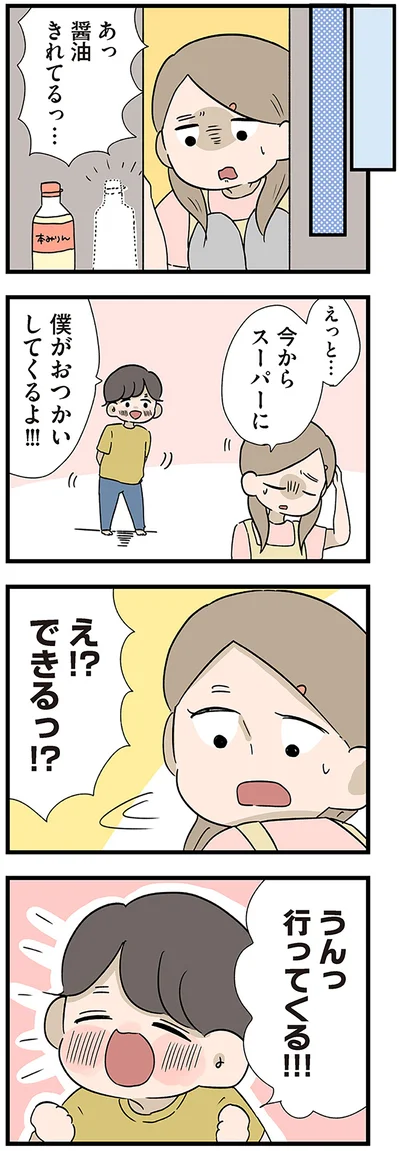 僕がおつかいしてくるよ！！！