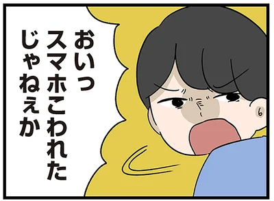 おいっスマホ壊れたじゃねぇか