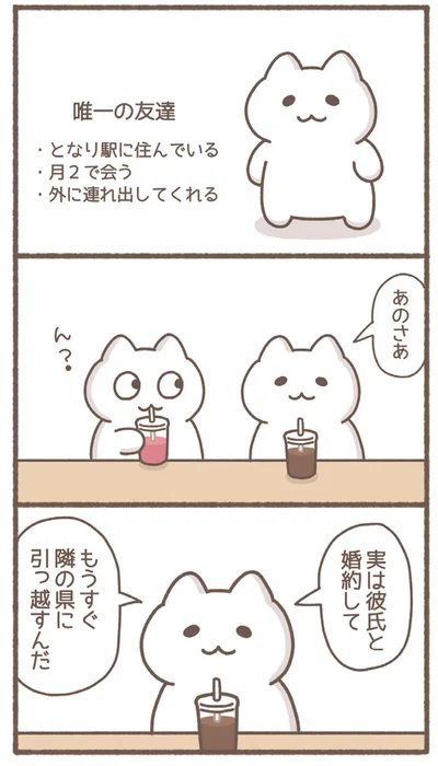 唯一の友達