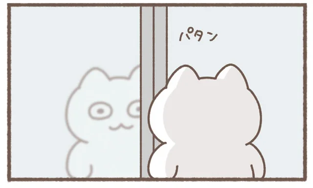 そんなに存在感ない!?目の前で閉まったエレベーターに呆然／毎日がんばっていきる、えらい（3）