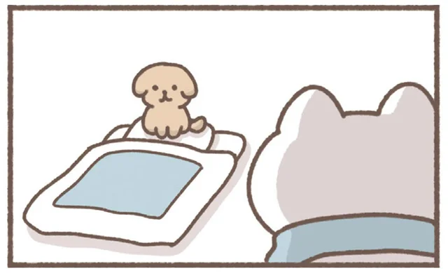 ひさしぶりの再会！帰省した実家のペットがツンデレすぎる／毎日がんばっていきる、えらい（18）