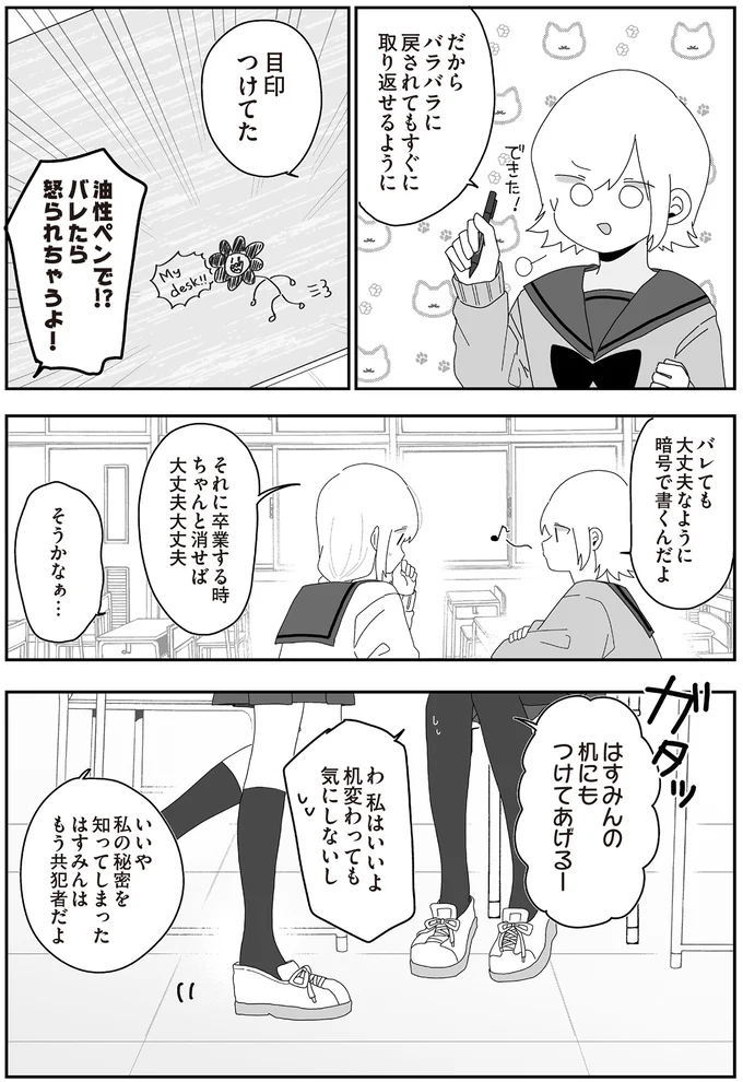 目印つけてた