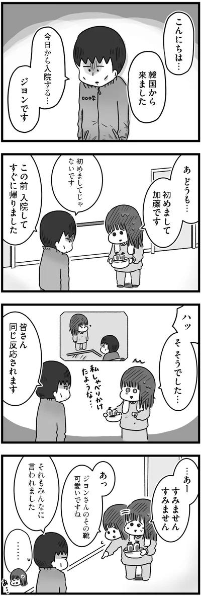 『精神科病棟の青春 あるいは高校時代の特別な1年間について』より