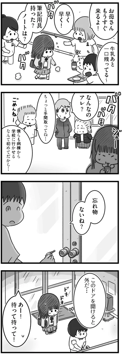 『精神科病棟の青春 あるいは高校時代の特別な1年間について』より
