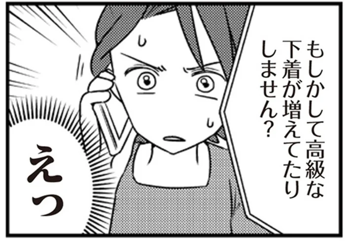 増えていた高級下着…夫が自ら出張準備をするようになった理由／サレ妻になり今は浮気探偵やってます2（4）
