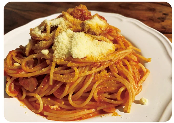トマトソーススパゲッティの作り方