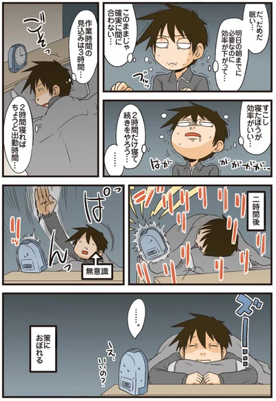 2時間だけ寝て続きをやろう…