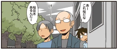 これ桜だな
