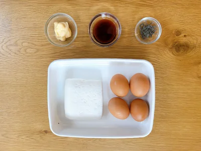 ドラマに登場する「レンチン卵焼き」の材料はこちら！
