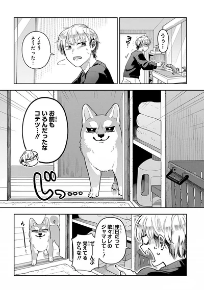 お前もいるんだったな、コテツ