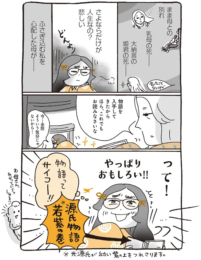 『胸はしる 更級日記』より
