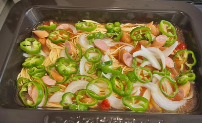  焼きナポリタン
