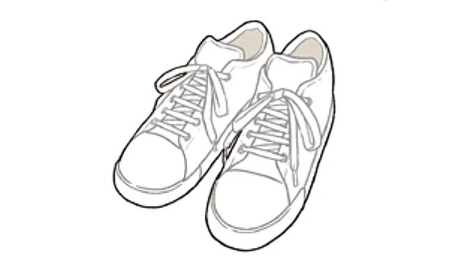 多色使いではなく、白1色のものがマスト