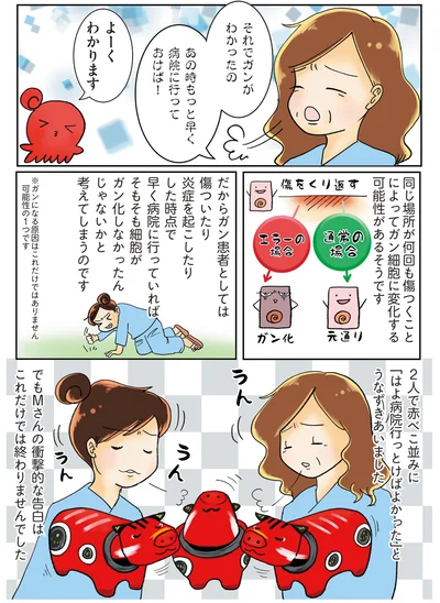 あの時もっと早く病院に行っておけば！