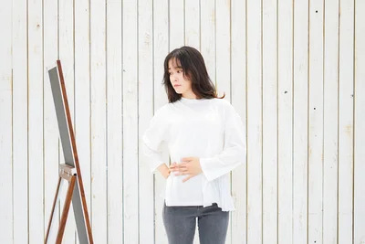 服に体型が響かないのが基本
