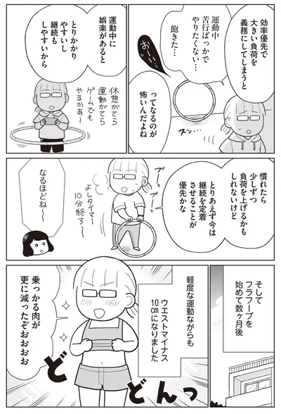 『痩せるより大切なことに気づいたら、人生で一番楽に17kgのダイエットに成功しました』より