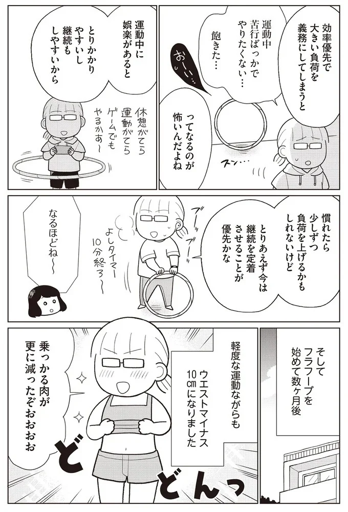 『痩せるより大切なことに気づいたら、人生で一番楽に17kgのダイエットに成功しました』より