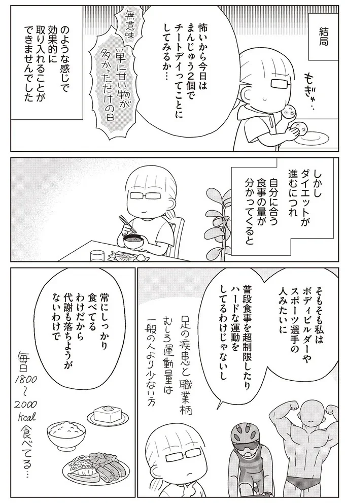 『痩せるより大切なことに気づいたら、人生で一番楽に17kgのダイエットに成功しました』より